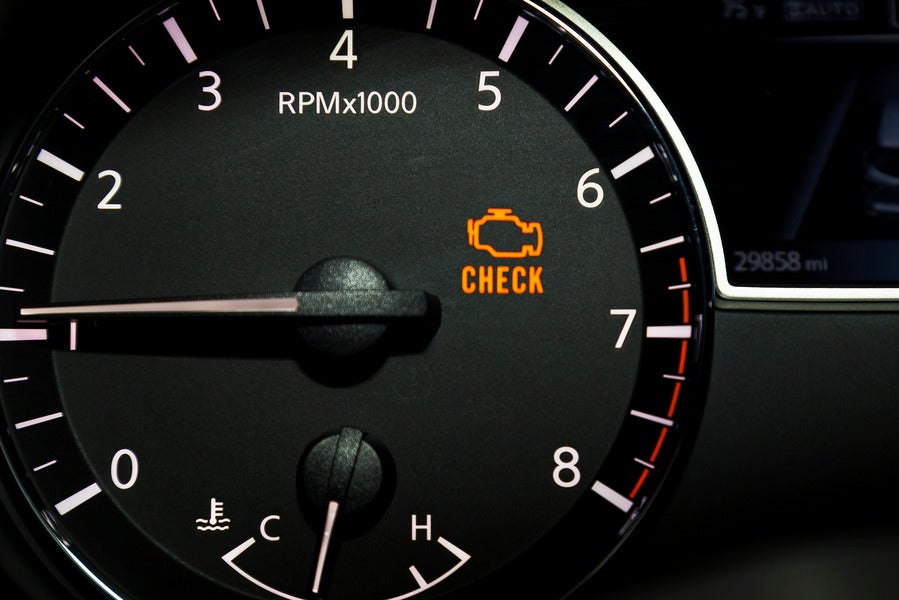 Check engine light